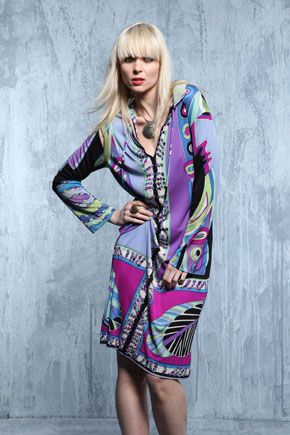 1960s Vintage Psychedelia Pucci Dress  