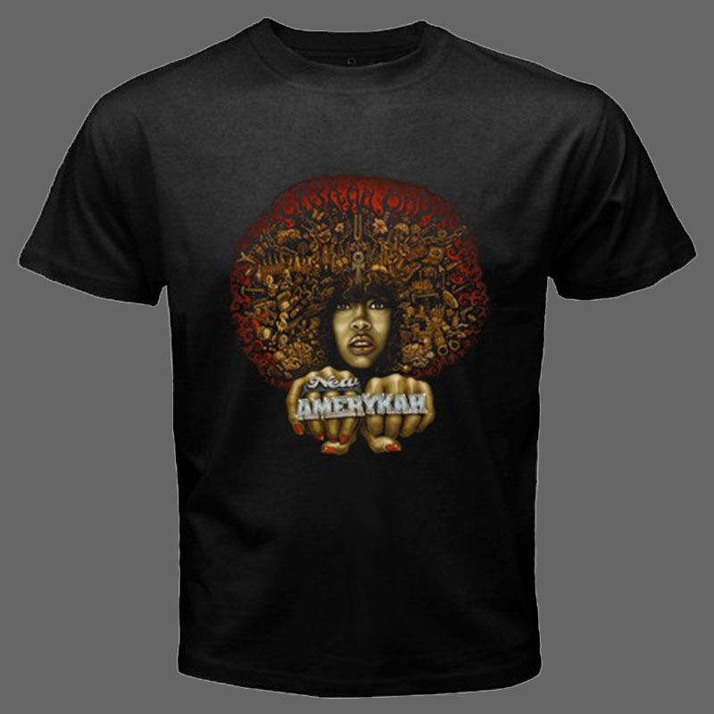 ERYKAH BADU  NEW AMERYKAH  T SHIRT (SIZE S/ M/L/XL)  