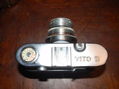 VINTAGE VOIGTLANDER VITO B CAMERA WITH CASE AND ADAPTER RING 35MM 