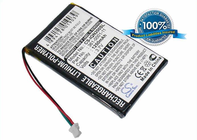 1250mAh Li Polymer *NEW Battery for Garmin 361 00019 11  