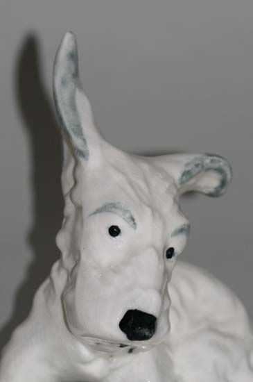 WAIN & SONS LTD MELBA WORKS FOX TERRIER DOG c. 1950  