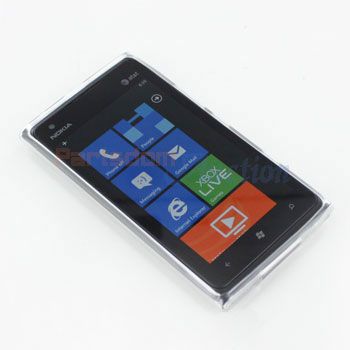 For Nokia Lumia 900 Clear New TPU Gel Silicone Rubber Soft Skin Case 