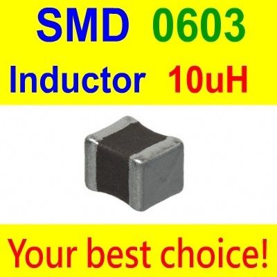 50 pcs SMD SMT Surface Mount 0603 Inductor 10uH 10 uH  