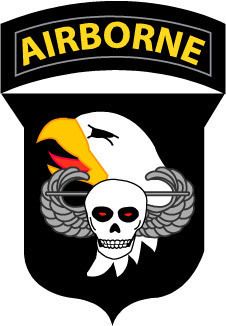 STICKER US ARMY UNIT 101st Airborne Div. ASSUALT  