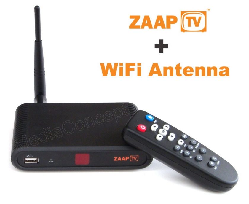 ZAAPTV IPTV HD209N ZAAP TV +USB WiFi + HDMI Cable   Arabic, Greek 