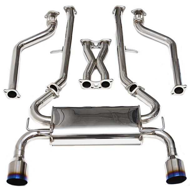 09 11 Nissan 370Z Z34 Invidia Q300 Catback Exhaust  