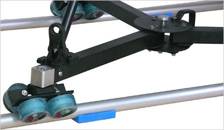 Proaim camera dolly w 12ft track fr xl2 ex1 z1u hvx200  