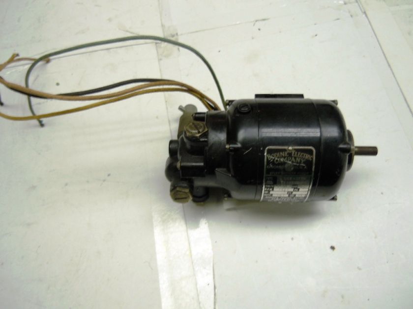 Bodine Speed Reducer Motor NSE 11R 230v 1550 RPM  2 RPM  