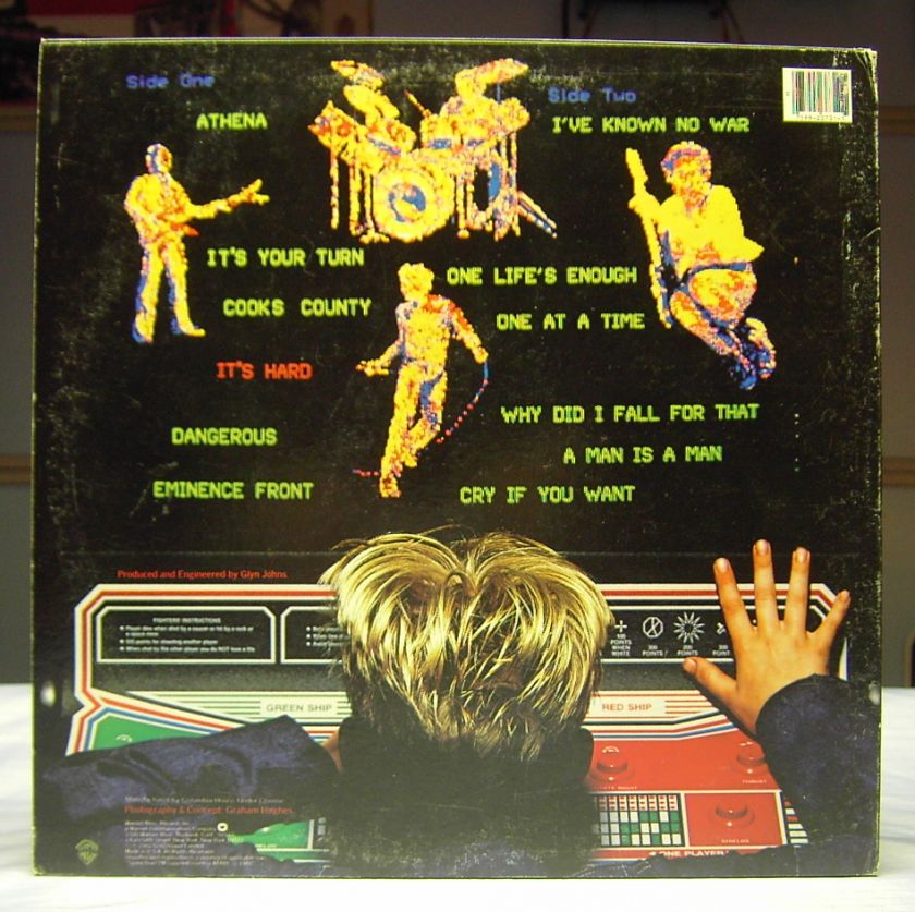 The Who Its Hard LP on Warner Brothers Label VG+ Vinyl  