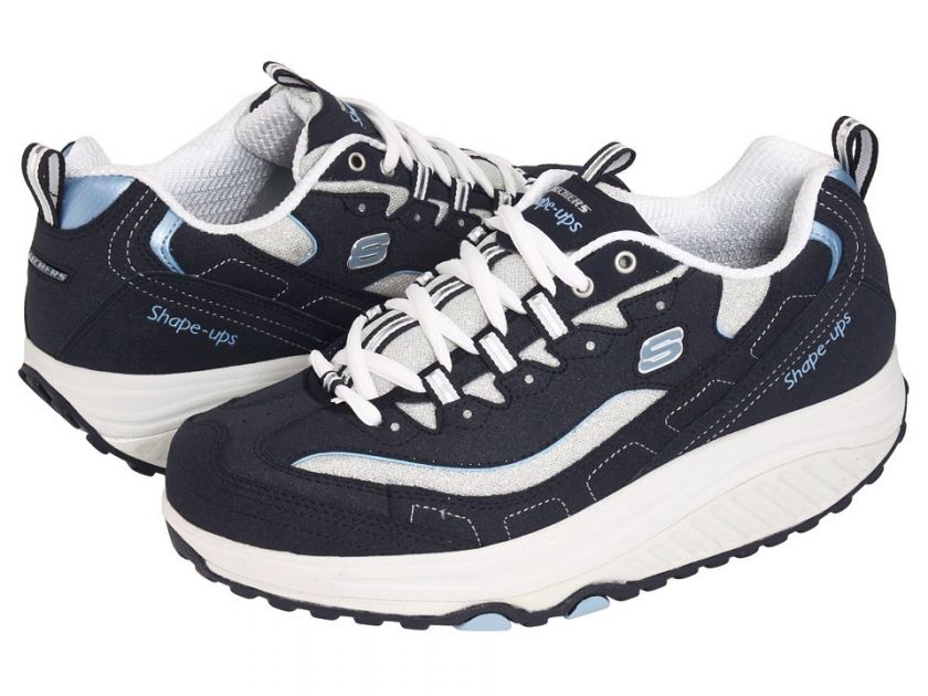 SKECHERS Shoes Women 12310 Navy Shape Ups Tone Up Sport  