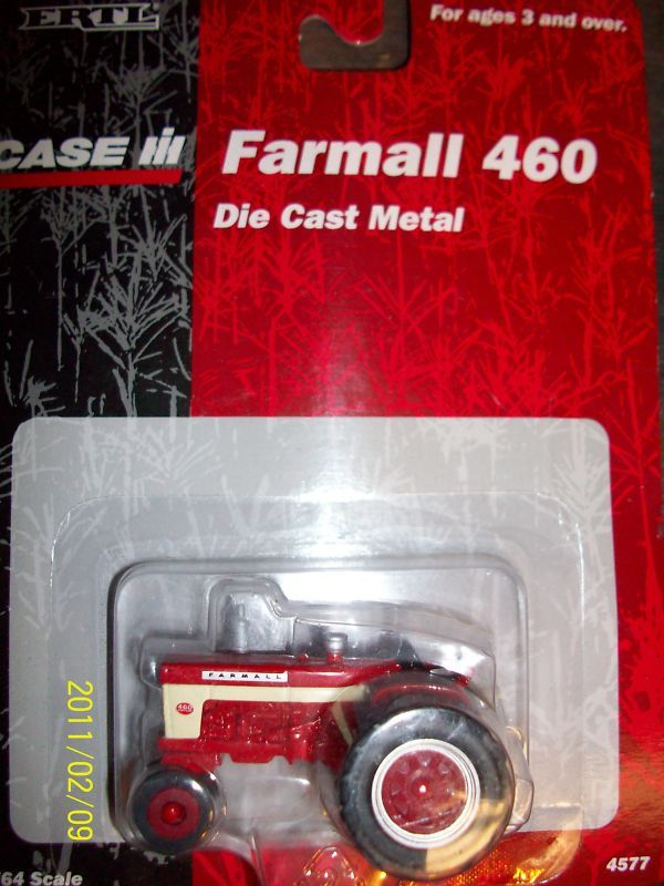 Ertl 1/64 farm tractor farmall 460 IH narrow front  