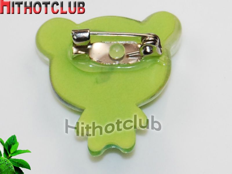 6X Cute Three Colours Brooch HK 1452  