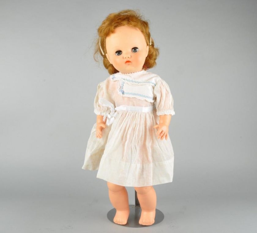 Vintage 1950s Horsman 21 Vinyl SuperFlex Doll   Precious Baby  