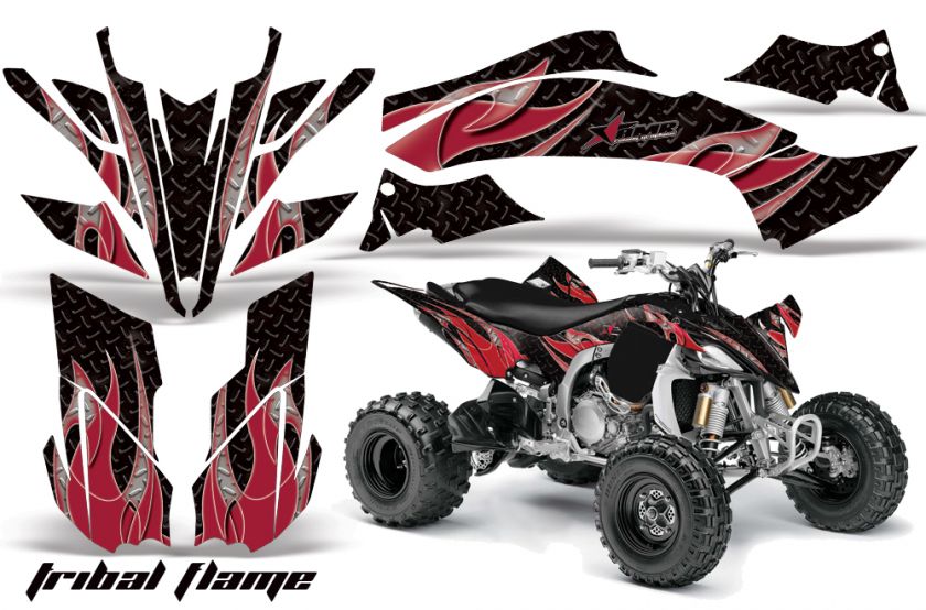 AMR ATV GRAPHICS DECAL KIT YAMAHA YFZ 450 YFZ450 QUAD  