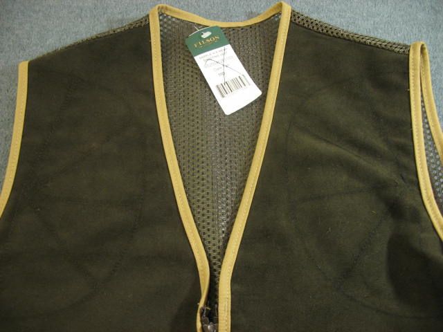 Filson Womens M Mesh Shooting Vest Clay NWT 20041 $190  