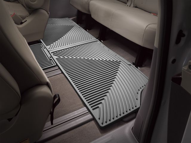   ® All Weather Floor Mats   Toyota Sienna   2011 2012   Grey  