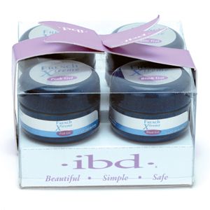 IBD FRENCH XTREME White Blush Pink Clear .5 oz GEL4 pk  