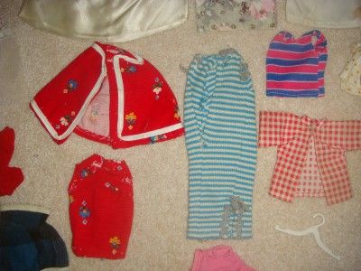 HUGE VINTAGE Lot BARBIE Doll Clothes Accessories Original & Handmade 