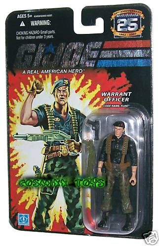 JOE 25TH ANNIVERSARY WAVE 1 WARRANT OFFICER FLINT  