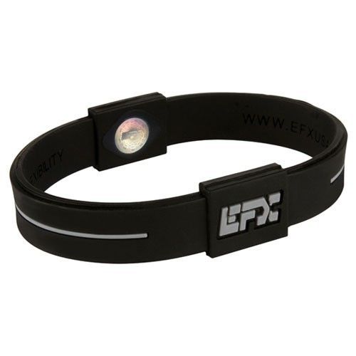 EFX Awareness Wristband 8 Inch Black/Grey  