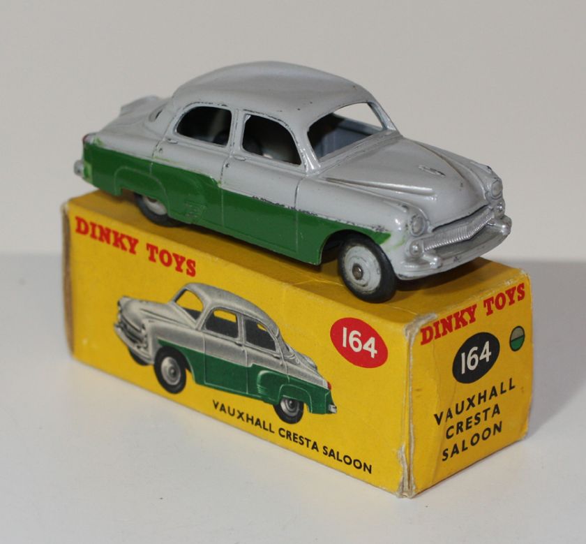 DINKY TOYS 164 VAUXHALL CRESTA GREEN GREY BOXED  