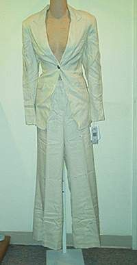 Anne Klein New York NWT $595 Luxury Wide Leg Pant Suit 8/10  
