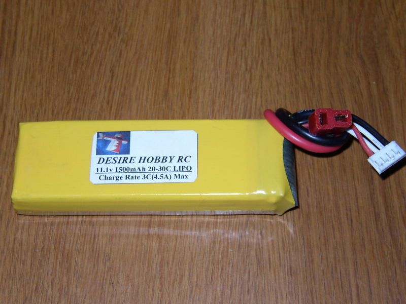 Li Po Battery 3s 11.1v 1500mAh 20c 30c Burst LiPo  