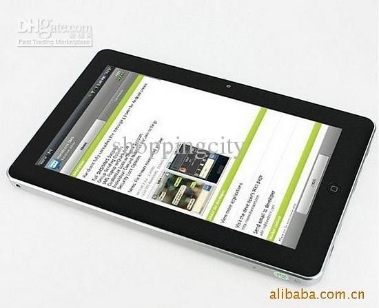 Silver Android 2.3 4GB Via 8650 800Mhz Epad Wifi Camera G senor 7 inch 