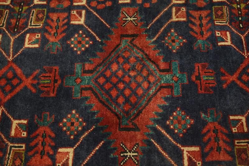 Semi Antique Tribal Wool Goravan Runner Persian Oriental Area Rug 