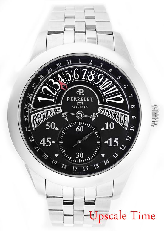 Perrelet Mens Watch Retrograde Regulateur Automatic  