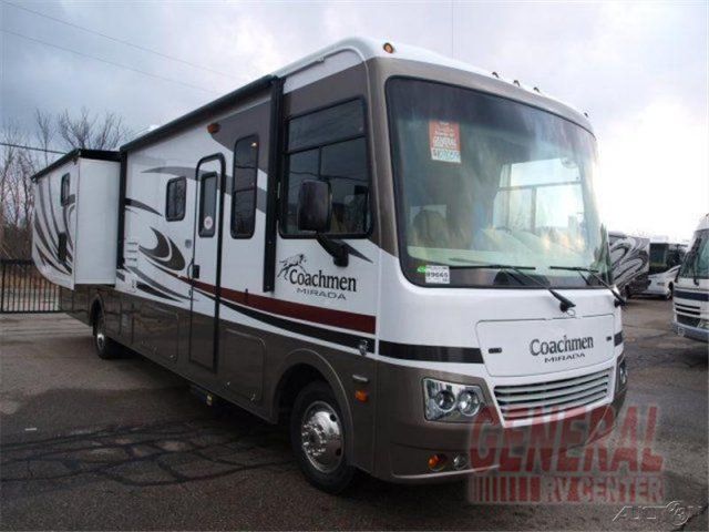 12 COACHMEN MIRADA 34BH CLASS A GAS MOTORHOME RV REAR BUNKS MODEL 