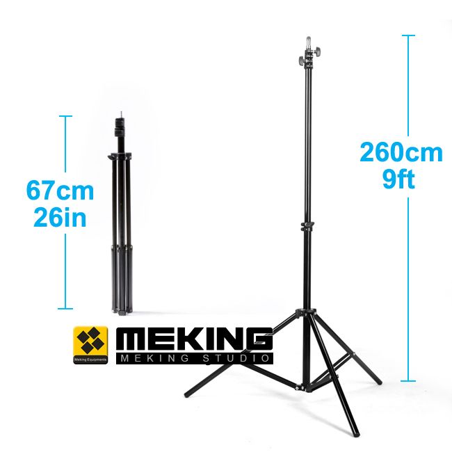 Light Stand 260cm/85 MD 2400 Photo Studio Camera Video Lighting 