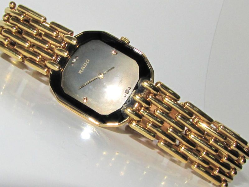 ESTATE 18KT RADO WATCH 92 GRAMS & WORKING ORDER█  