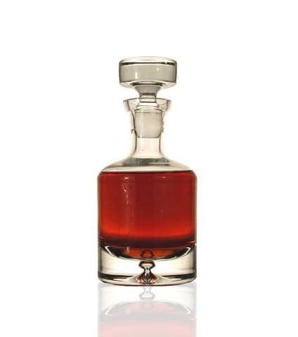 Ravenscroft Crystal Taylor Design Whiskey Liqueur Decanter Set w 