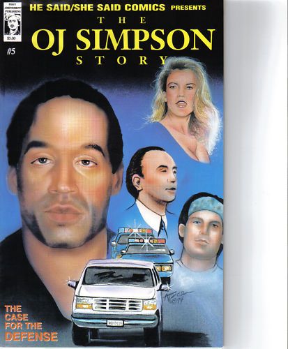 THE OJ SIMPSON STORY ComicBook 1994 ~ Rare  