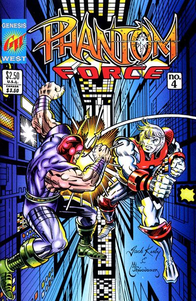 PHANTOM FORCE #4·Jack Kirby·Thibodeaux·NM·GENESIS WEST  