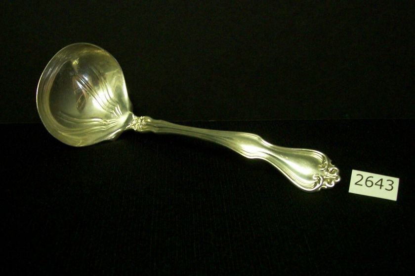 Westmorland Sterling Silver George and Martha Washington Gravy Ladle 