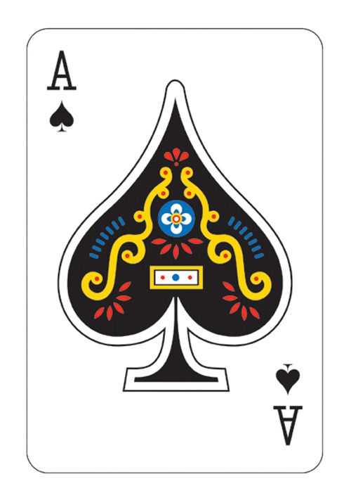 21 Ace of Spades Card Night Vegas Themed Party Decor  