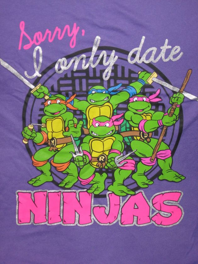 TMNT Teenage MUTANT Ninja TURTLES movie ViNtAgE Retro WoMeNs JUNIORS 