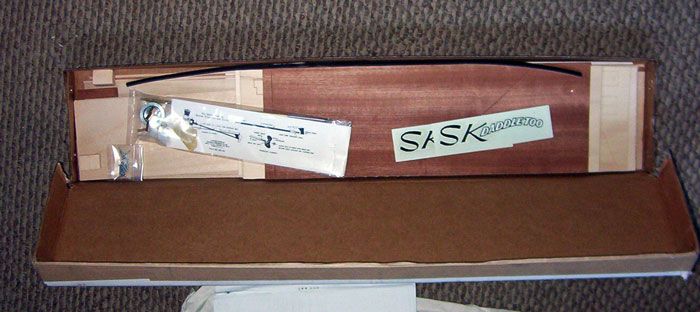 Dumas SK Daddle Too kit SK Daddle NIB w/running hardware boat kit rc r 