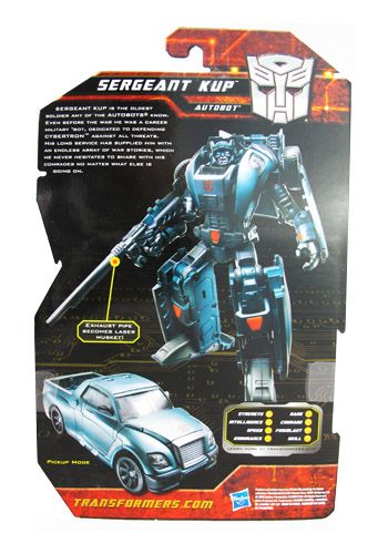 TRANSFORMERS GENERATION WAR FOR CYBERTRON SERGEANT KUP  