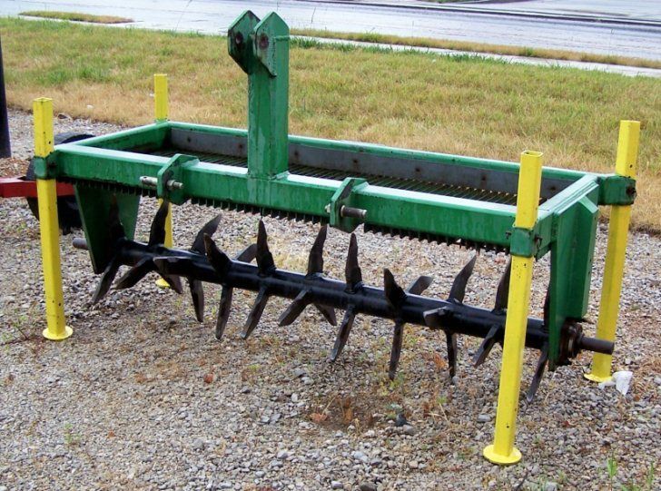 Used HD 6 FT Pasture Punch Aerator. CAN SHIP CHEAP  