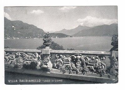 QSL Radio Roma Italia Forze Armate Lago di Como 1953 DX  