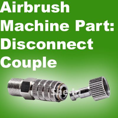 AIRBRUSH QUICK DISCONNECT COUPLER Hose Fitting Release  