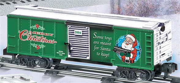 AMERICAN FLYER CHRISTMAS BOXCAR 6 48355  