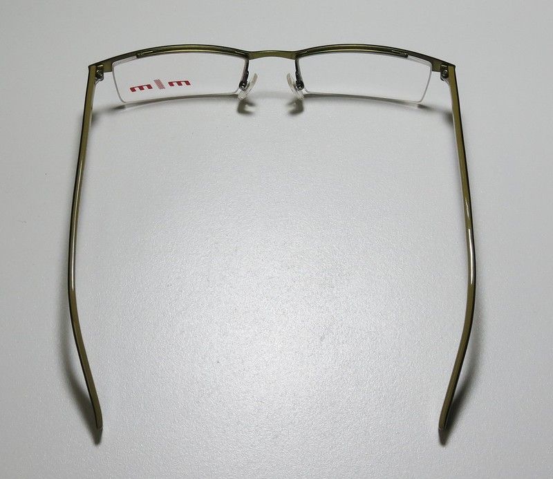 NEW ALAIN MIKLI 515 51 19 137 OLIVE/BLACK METAL EYEGLASSES/GLASSES 