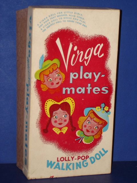 HP SLW Virga Blue Haired LOLLY POP Doll c1956 MIB  