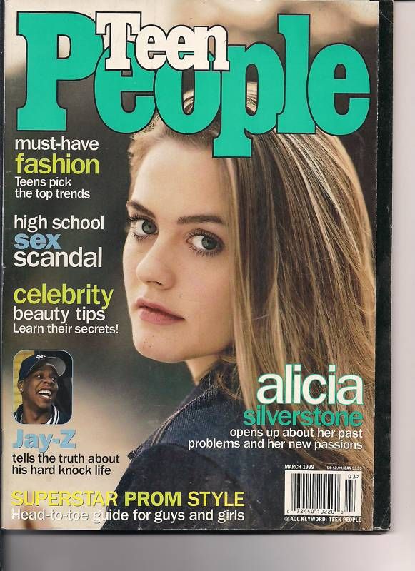 ALICIA SILVERSTONE TEEN PEOPLE PAUL WALKER ANNA PAQUIN  