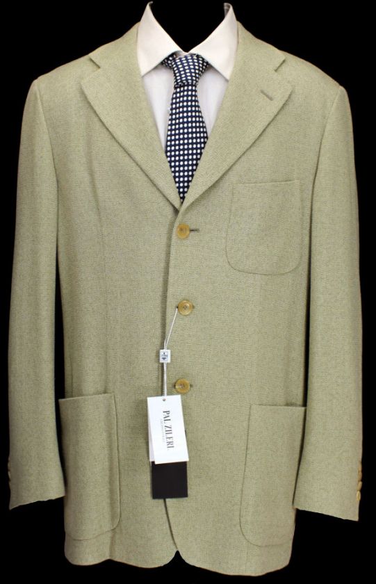 NEWT $1800 PAL ZILERI SILK WOOL JACKET BLAZER COAT 40  