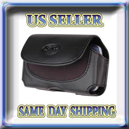 Leather Case Cover Holster For Verizon Motorola Droid X  